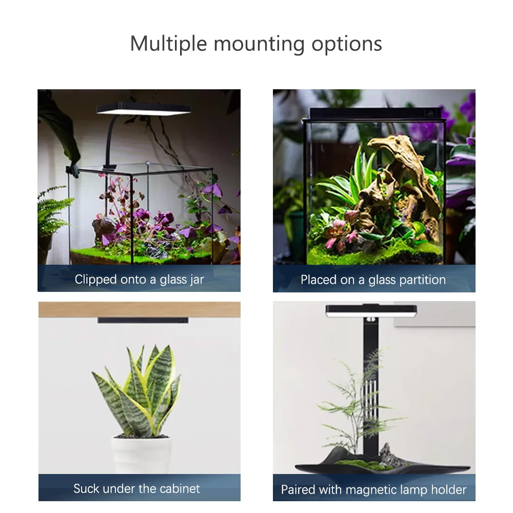 Plant Parent App - RGB + UV ใหม่โหมดสเปกตรัม Mini 9