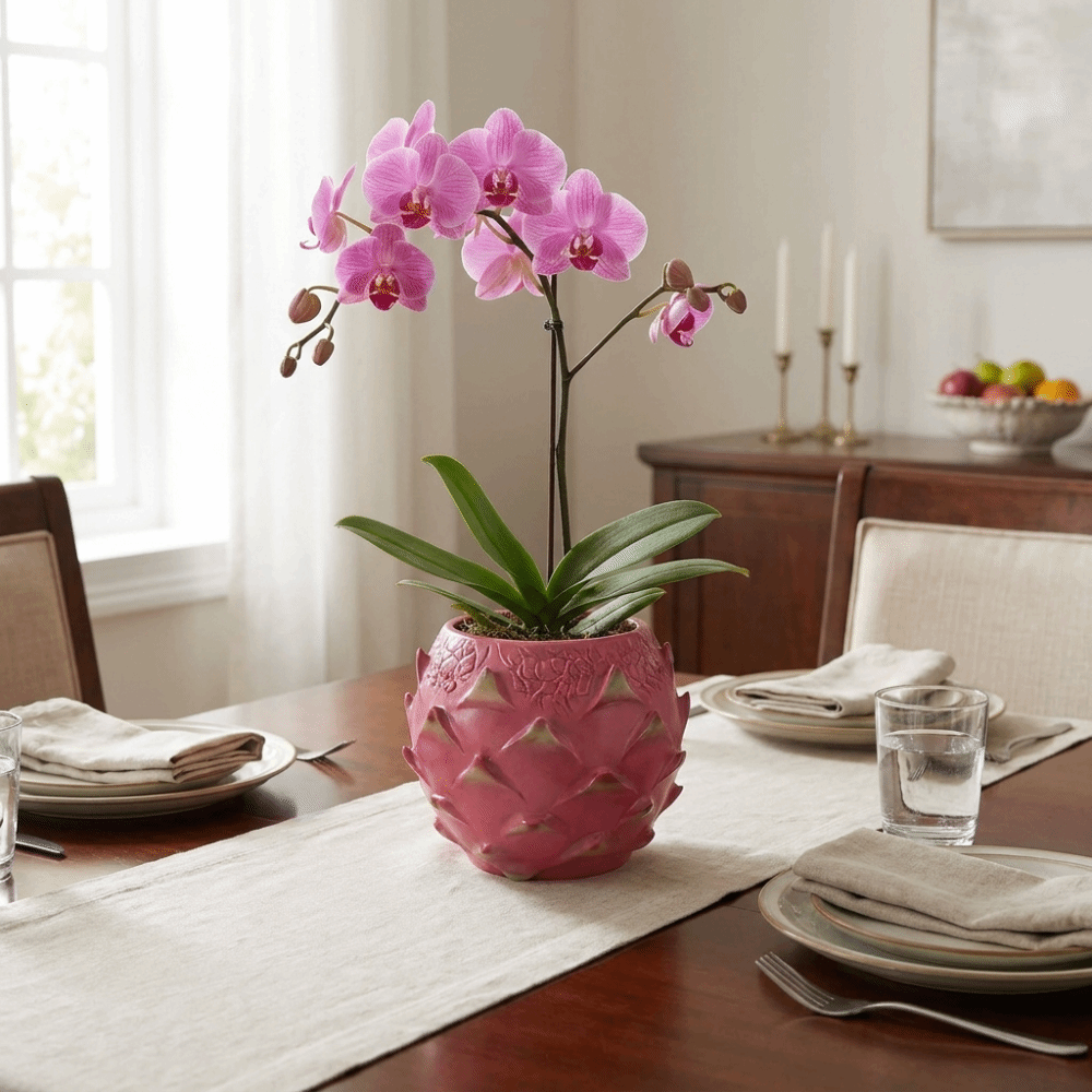 กระถางเรซิ่นรูปผลไม้ ดีไซน์สร้ - Snake Plant Ceramic บทวิจารณ์และราคา