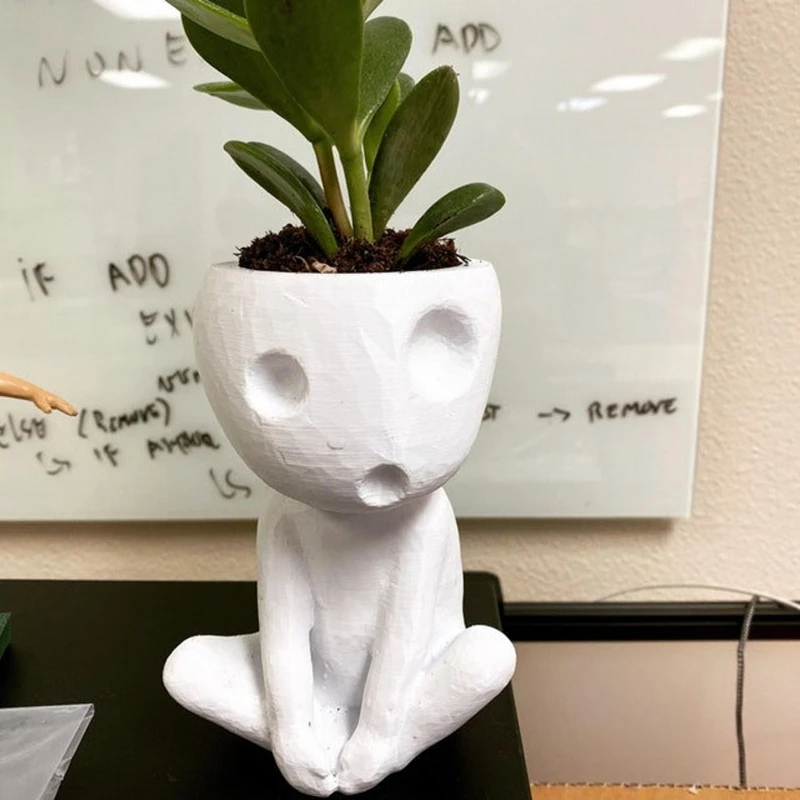 กระถางต้นเอลฟ์สุดน่ารักกระถางต - Snake Plant Ceramic บทวิจารณ์และราคา