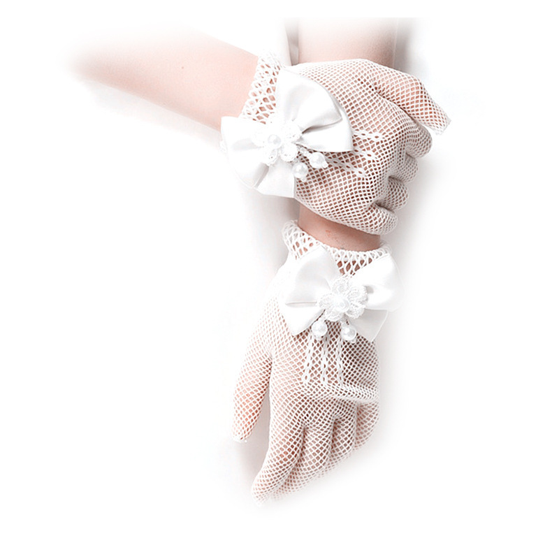 ถุงมือเด็กผู้หญิงแบบตาข่ายประด - String Of Pearls Plant บทวิจารณ์และราคา