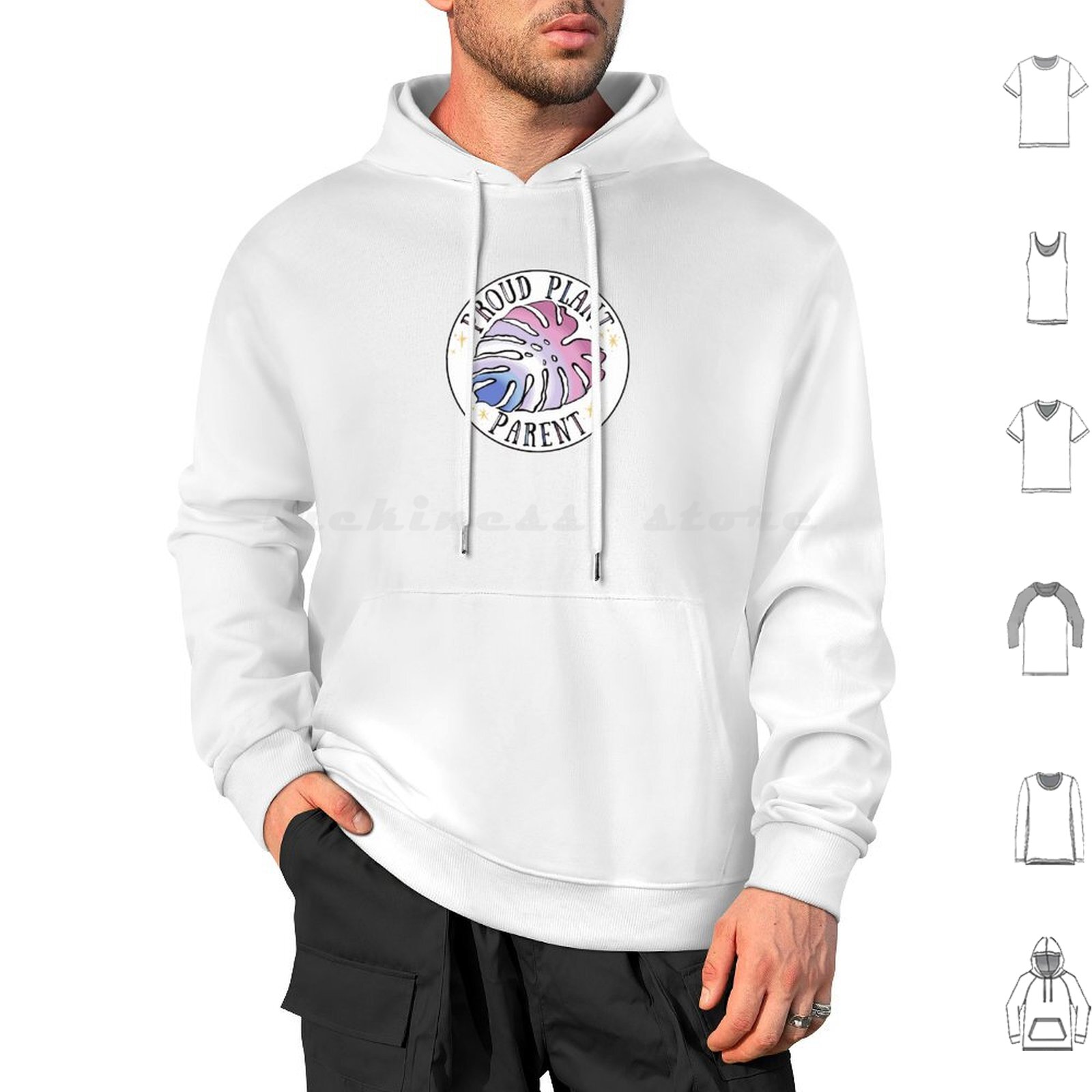 เสื้อฮู้ดแขนยาว Proud Plant Pa - Plant Parent Full บทวิจารณ์และราคา
